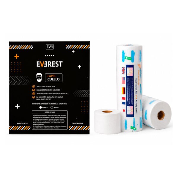 Everest rollo x5 cuello blanco