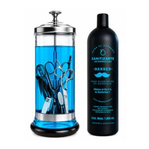 sanitizante1 Combo sanitizante líquido 1 L + jarra de vidrio